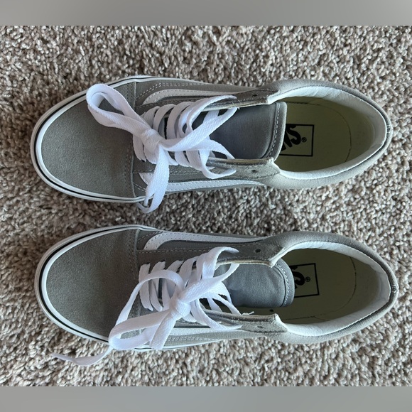 Vans - Old Skool Shoe - Size 7 Womens - Grey - Picture 5 of 10